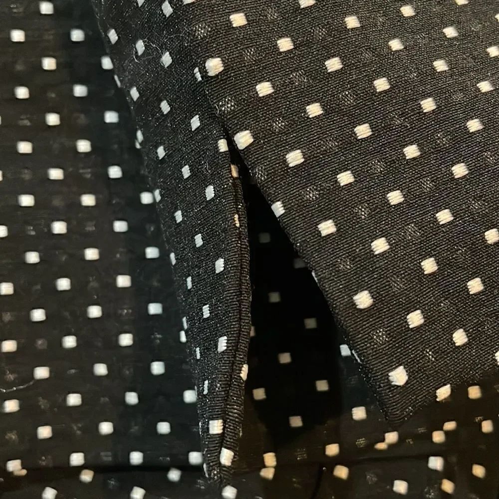CAbi Seaside Chic Polka Dot Black and White Side Zipper Skinny Trousers 6 - Picture 8 of 8